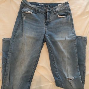 Old Navy Light-Wash Skinny Jeans